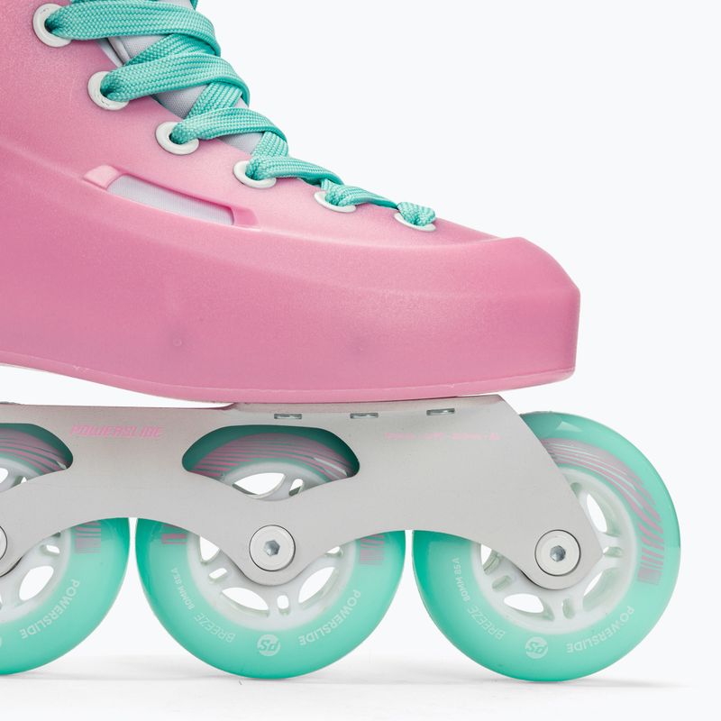 Rolki damskie Powerslide Zoom cotton candy pink 6
