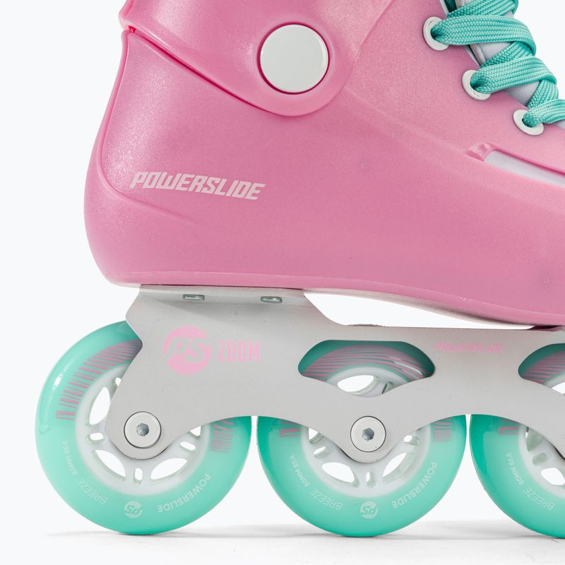Rolki damskie Powerslide Zoom cotton candy pink 7
