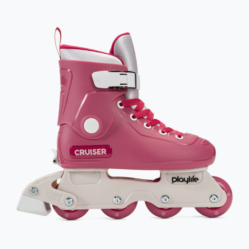 Rolki dziecięce Playlife Cruiser Jr pink 2