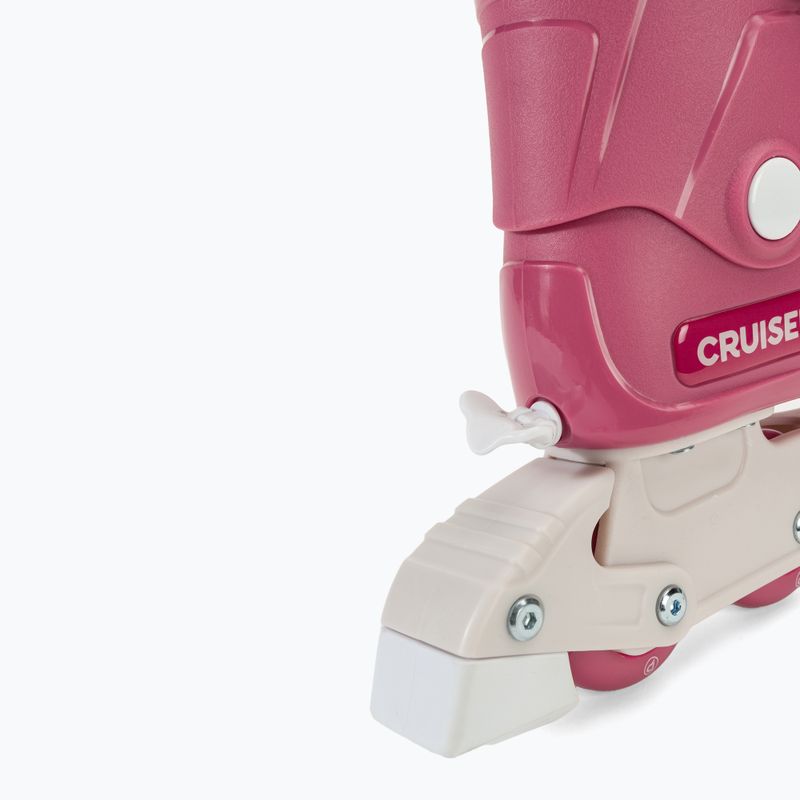 Rolki dziecięce Playlife Cruiser Jr pink 9