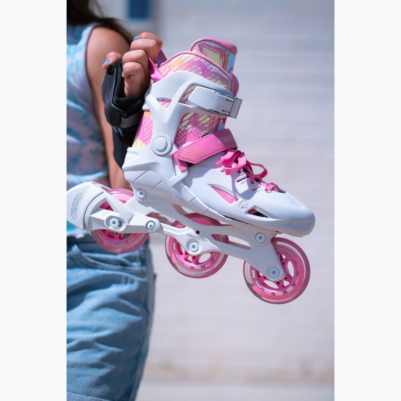 Rolki dziecięce Powerslide Universe II Jr pink 8