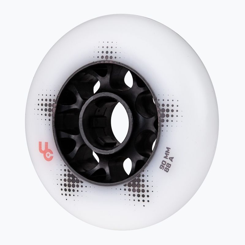 Kółka do rolek UNDERCOVER WHEELS Team Pro 90 mm/88A 4 szt. white 5