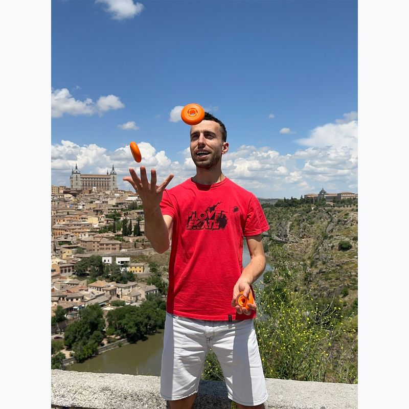 Kółka do rolek Powerslide King of Slides 4 szt. 76 mm/90A orange/orange 7