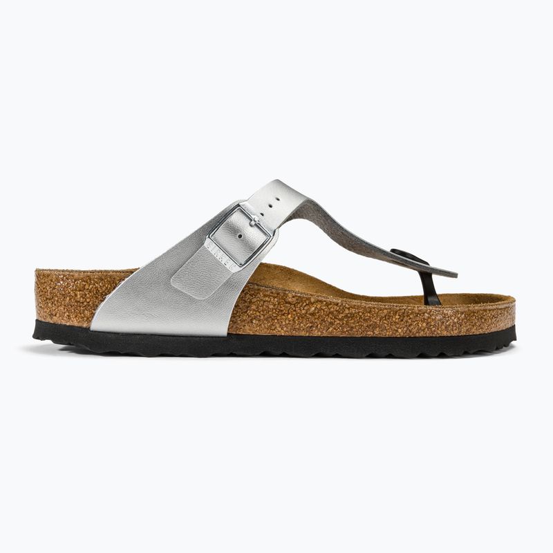 Japonki damskie BIRKENSTOCK Gizeh BF Regular silver 2