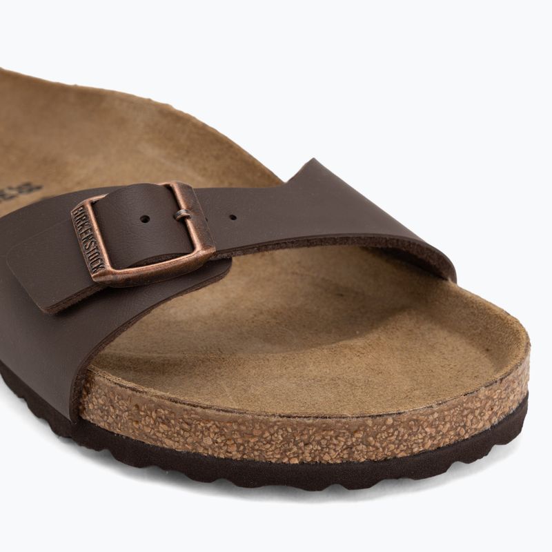 Klapki BIRKENSTOCK Madrid BF dark brown 7