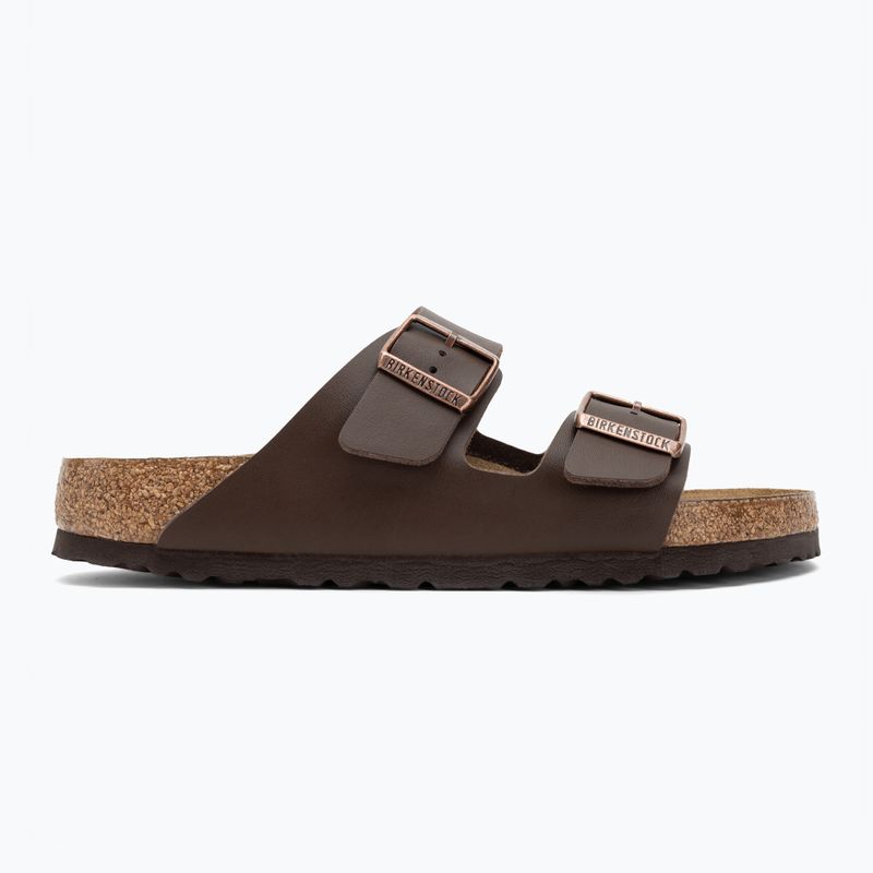 Klapki BIRKENSTOCK Arizona BF Regular dark brown 2