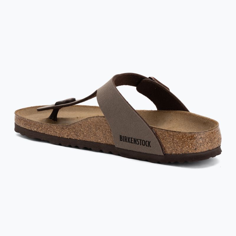 Klapki BIRKENSTOCK Gizeh Birkibuc Narrow mocca 3