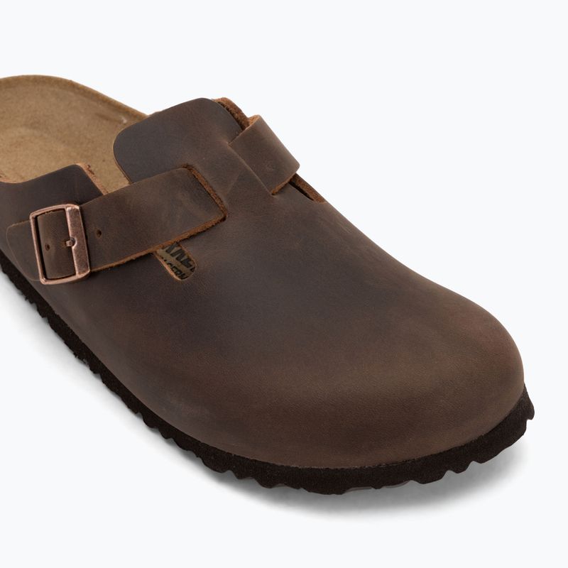 Klapki BIRKENSTOCK Boston LEOI Narrow habana 7