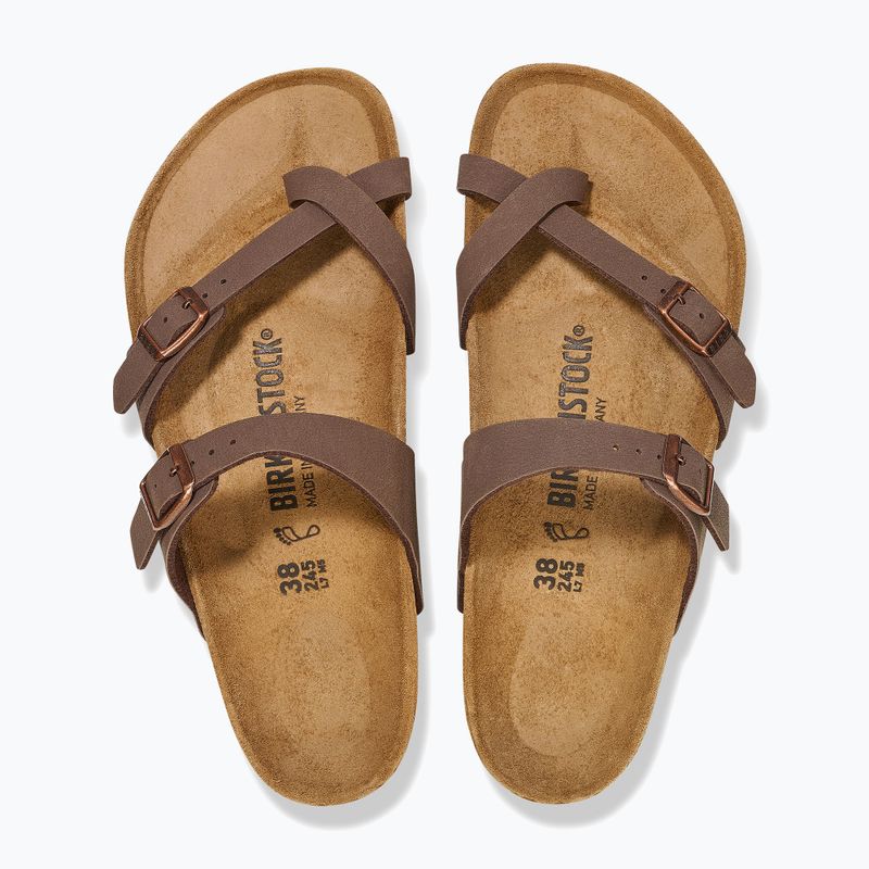 Klapki BIRKENSTOCK Mayari Birkibuc mocca 3