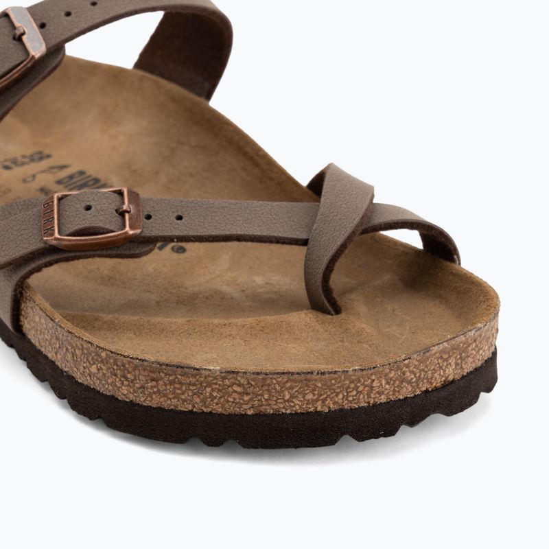 Klapki BIRKENSTOCK Mayari Birkibuc mocca 7