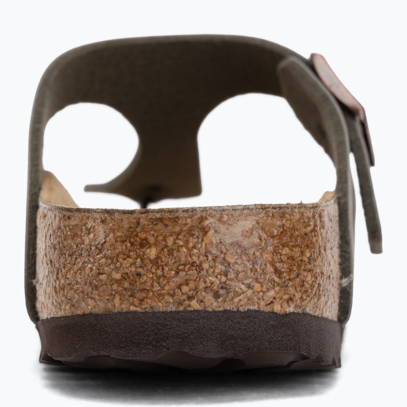Klapki BIRKENSTOCK Gizeh Birkibuc Narrow stone 6