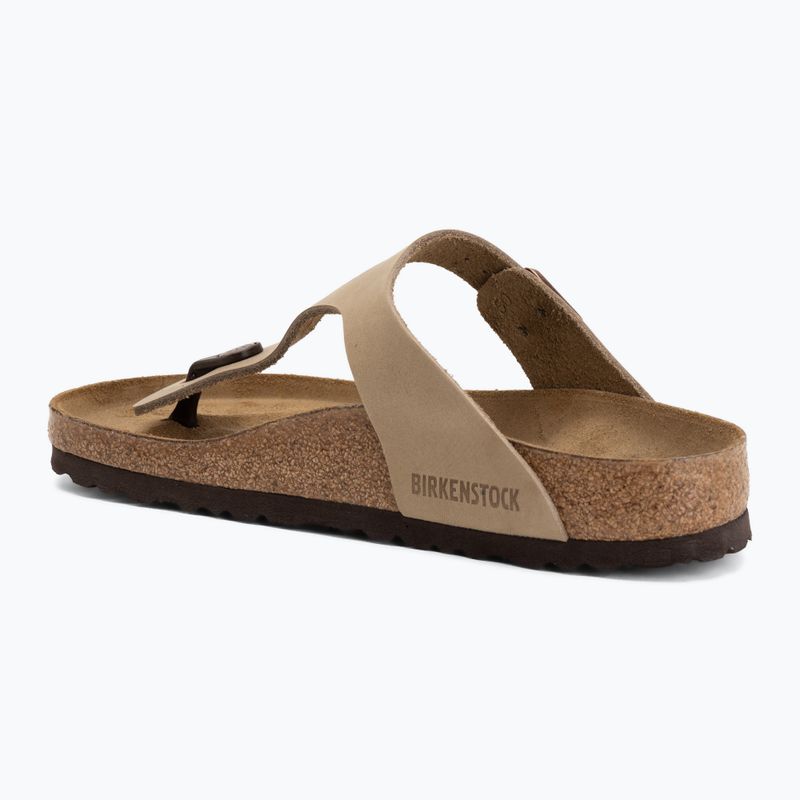 Klapki BIRKENSTOCK Gizeh Oiled Leather tabacco brown 3