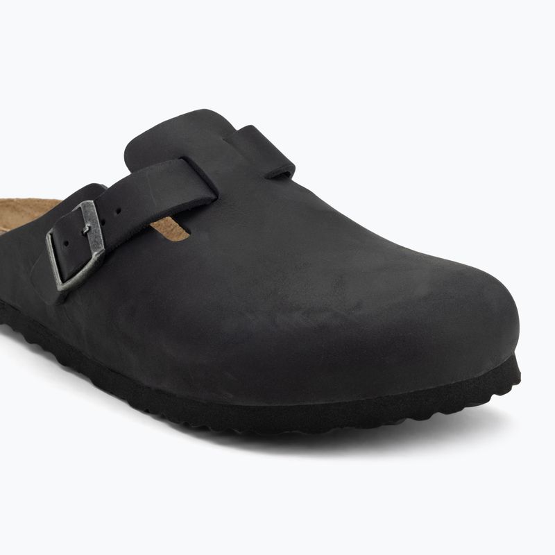 Klapki BIRKENSTOCK Boston LEOI Regular black 7