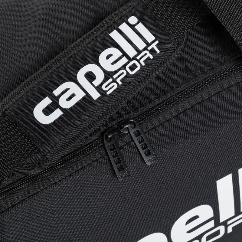 Torba piłkarska męska Capelli Club I Duffle M black/white 5