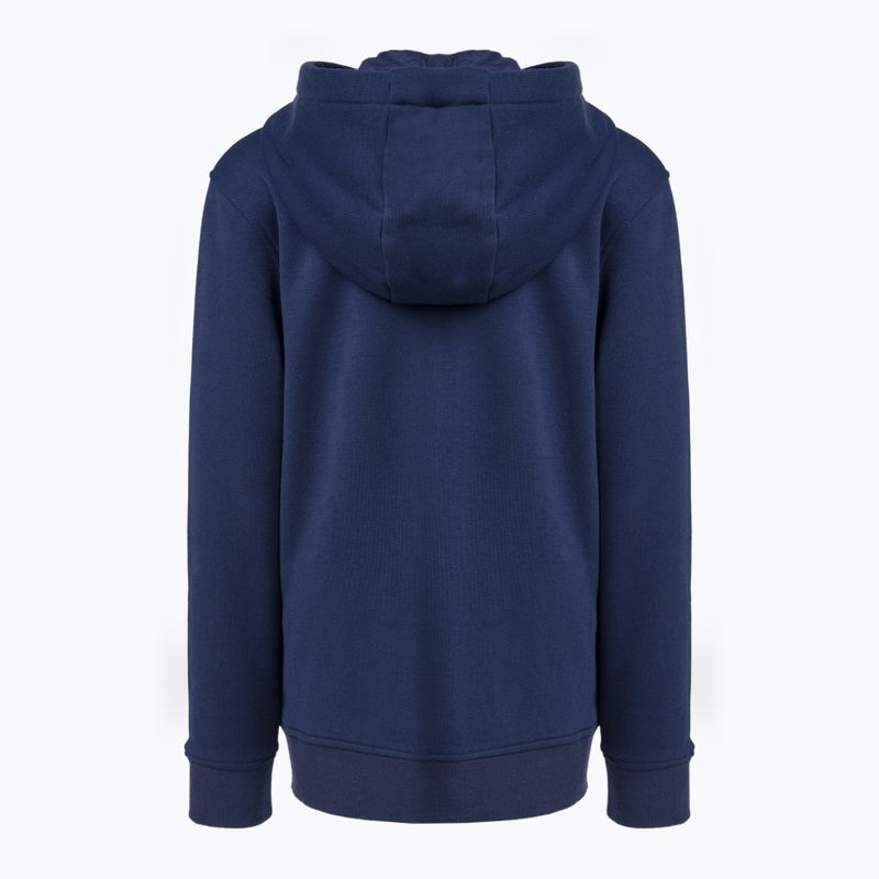 Bluza piłkarska dziecięca Capelli Basics Youth Zip Hoodie navy 2