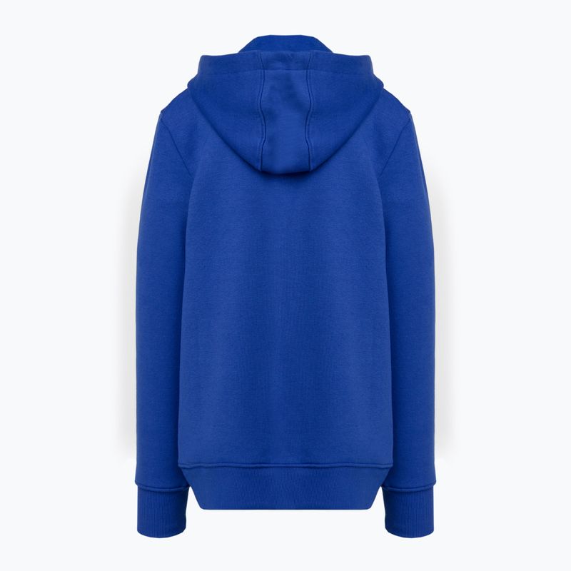 Bluza piłkarska dziecięca Capelli Basics Youth Zip Hoodie royal blue 2