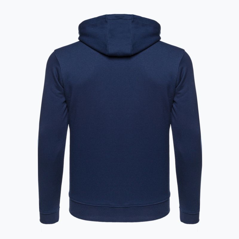 Bluza piłkarska męska Capelli Basics Adult Zip Hoodie navy 2