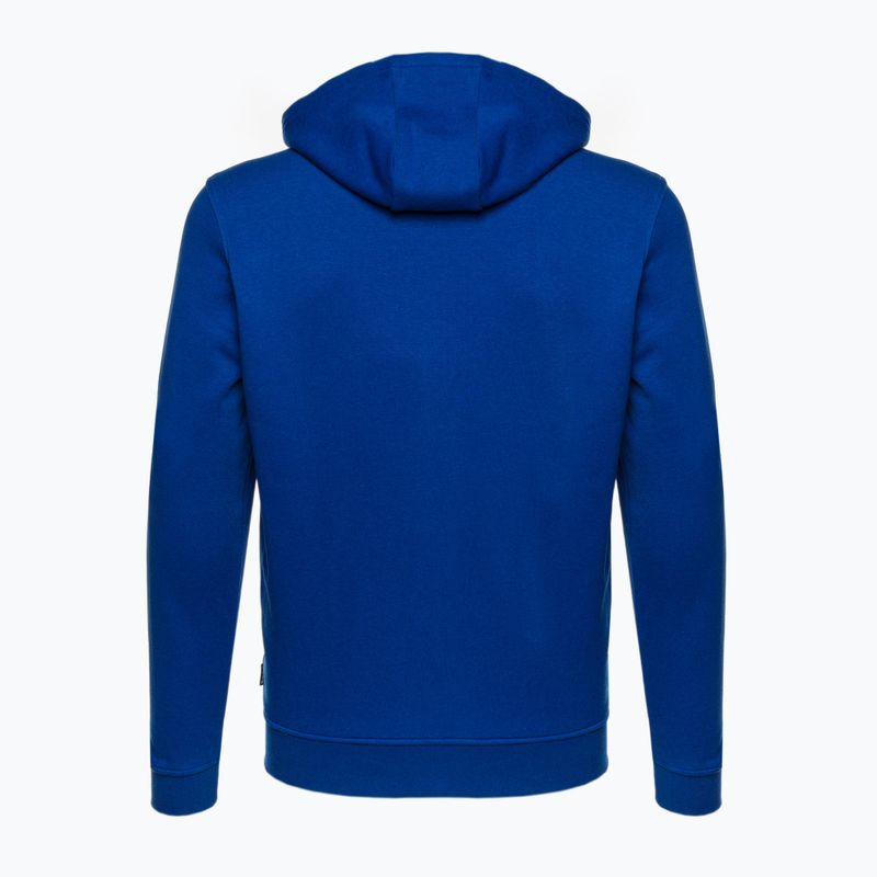 Bluza piłkarska męska Capelli Basics Adult Zip Hoodie royal blue 2