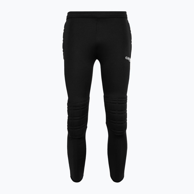 Spodnie bramkarskie dziecięce Capelli Basics I Youth Goalkeeper with Padding black/white