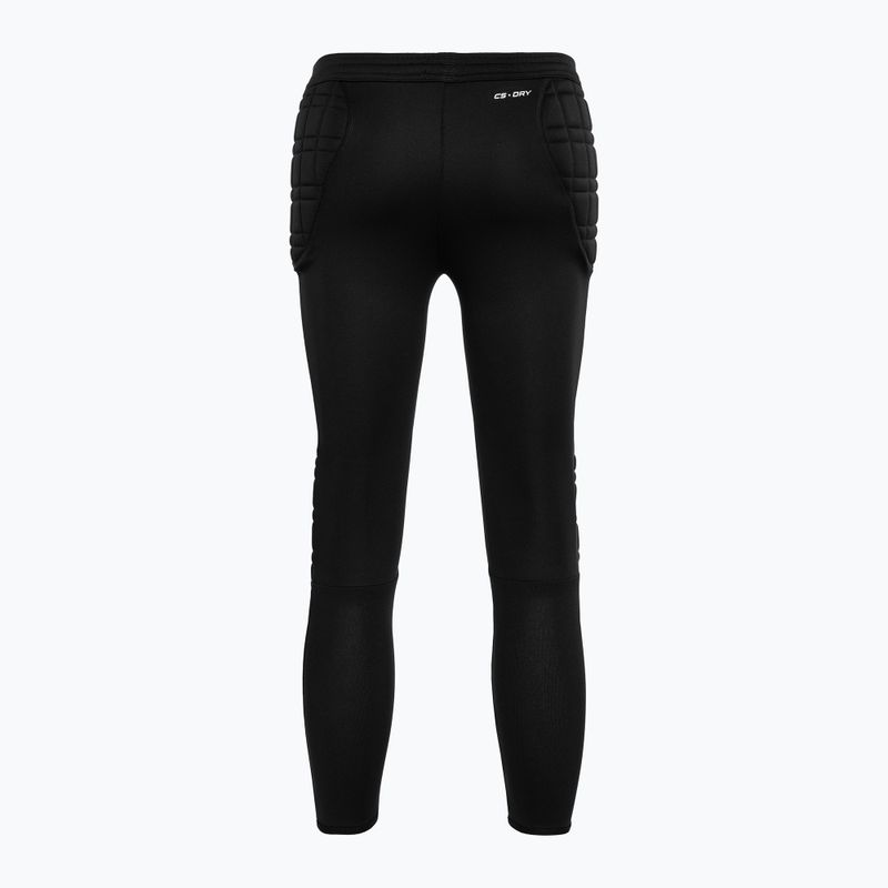 Spodnie bramkarskie dziecięce Capelli Basics I Youth Goalkeeper with Padding black/white 2