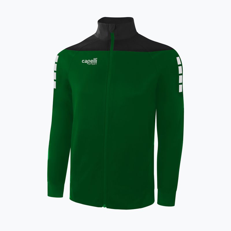 Bluza piłkarska męska Capelli Tribeca Adult Training green/black