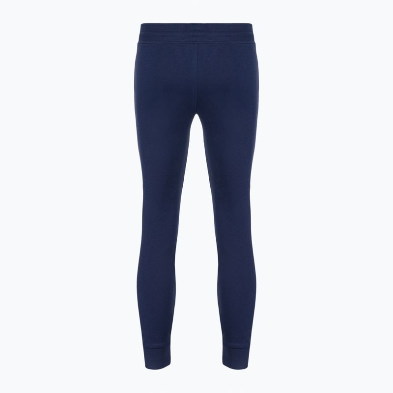 Spodnie piłkarskie dziecięce Capelli Basics Youth Tapered French Terry navy/white 2