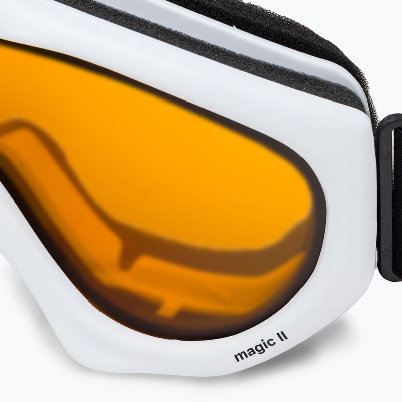 Gogle narciarskie UVEX Magic II white/lasergold lite clear 5