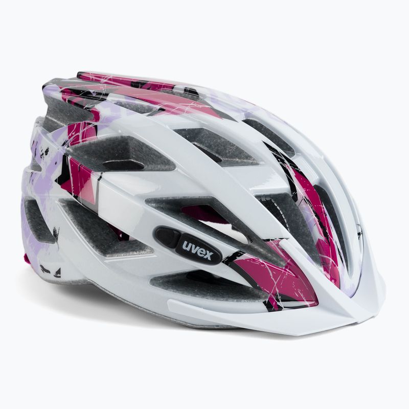 Kask rowerowy UVEX Air Wing white pink