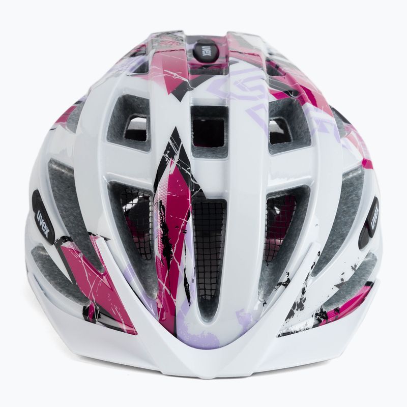 Kask rowerowy UVEX Air Wing white pink 2
