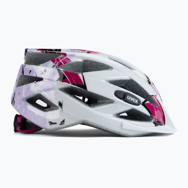 Kask rowerowy UVEX Air Wing white pink 3