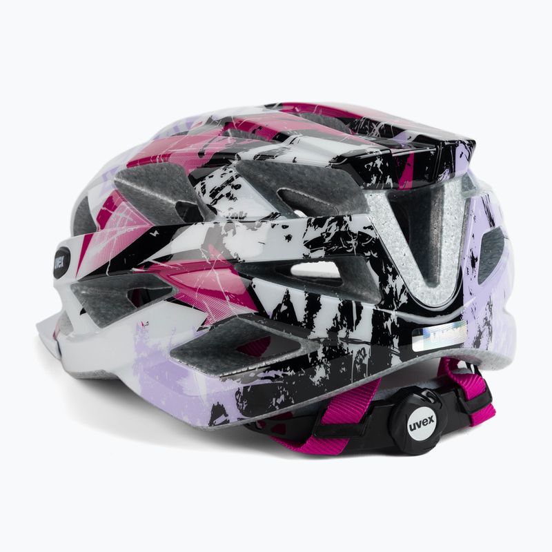 Kask rowerowy UVEX Air Wing white pink 4