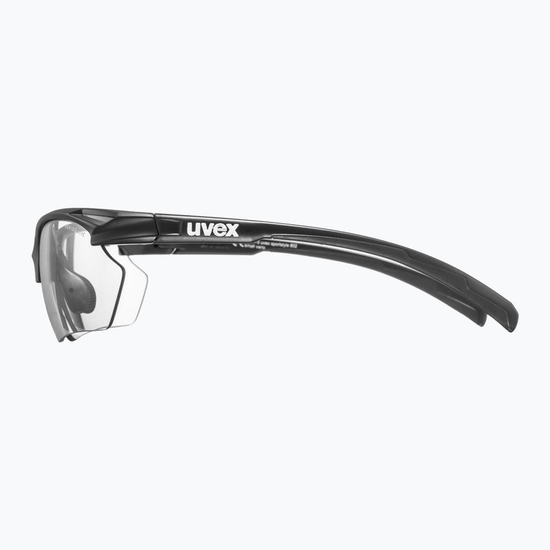 Okulary przeciwsłoneczne UVEX Sportstyle 802 Small V  black matt/variomatic smoke 6