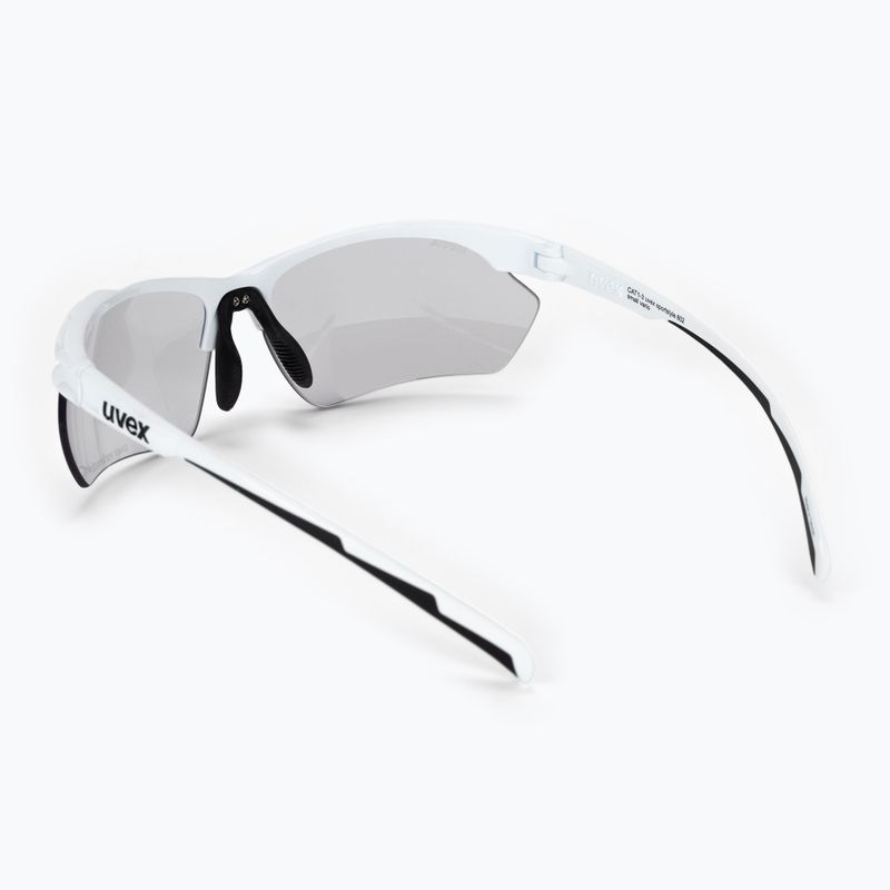Okulary przeciwsłoneczne UVEX Sportstyle 802 Small V  white/variomatic smoke 2