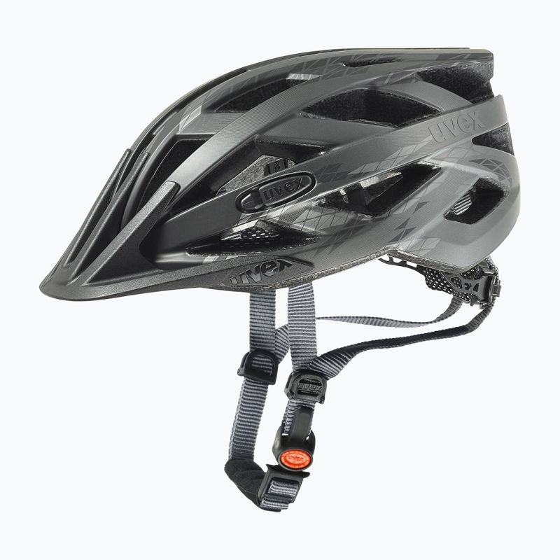 Kask rowerowy UVEX I-vo CC black/smoke matt 6