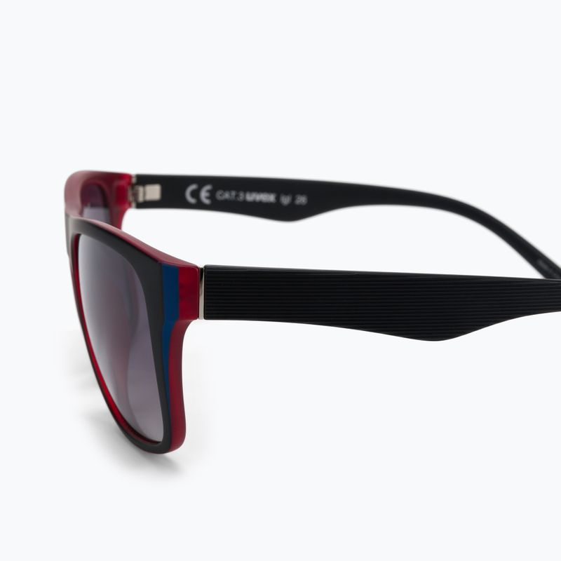 Okulary przeciwsłoneczne UVEX Lgl 26 black red/litemirror smoke degrade 4
