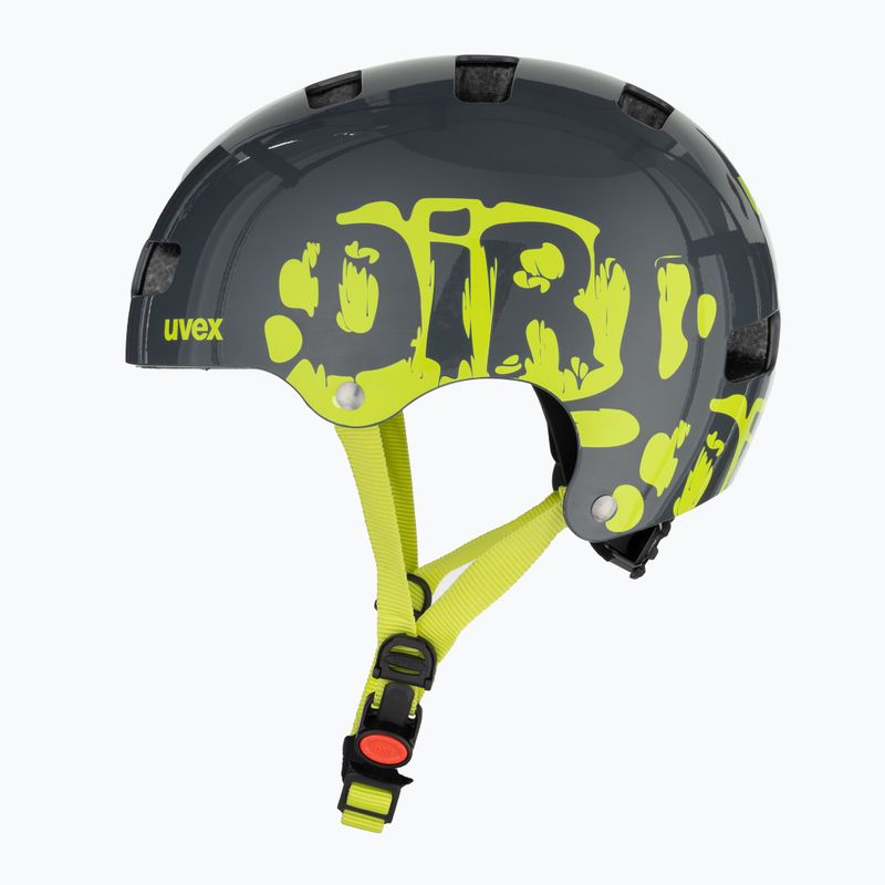 Kask dziecięcy UVEX Kid 3 dirtbike grey/lime 5