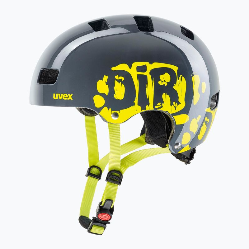 Kask dziecięcy UVEX Kid 3 dirtbike grey/lime 8