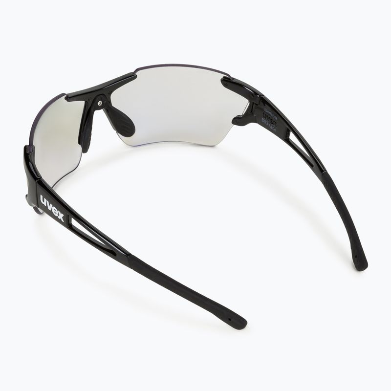 Okulary przeciwsłoneczne UVEX Sportstyle 803 Race V black/variomatic litemirror blue 2