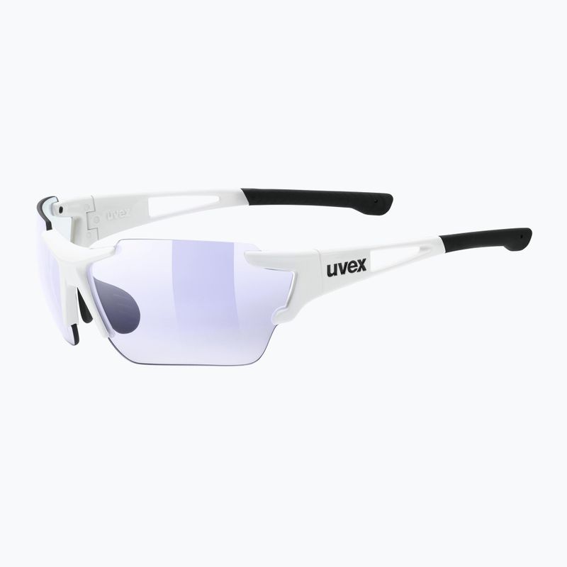 Okulary przeciwsłoneczne UVEX Sportstyle 803 Race V  white/litemirror blue 5