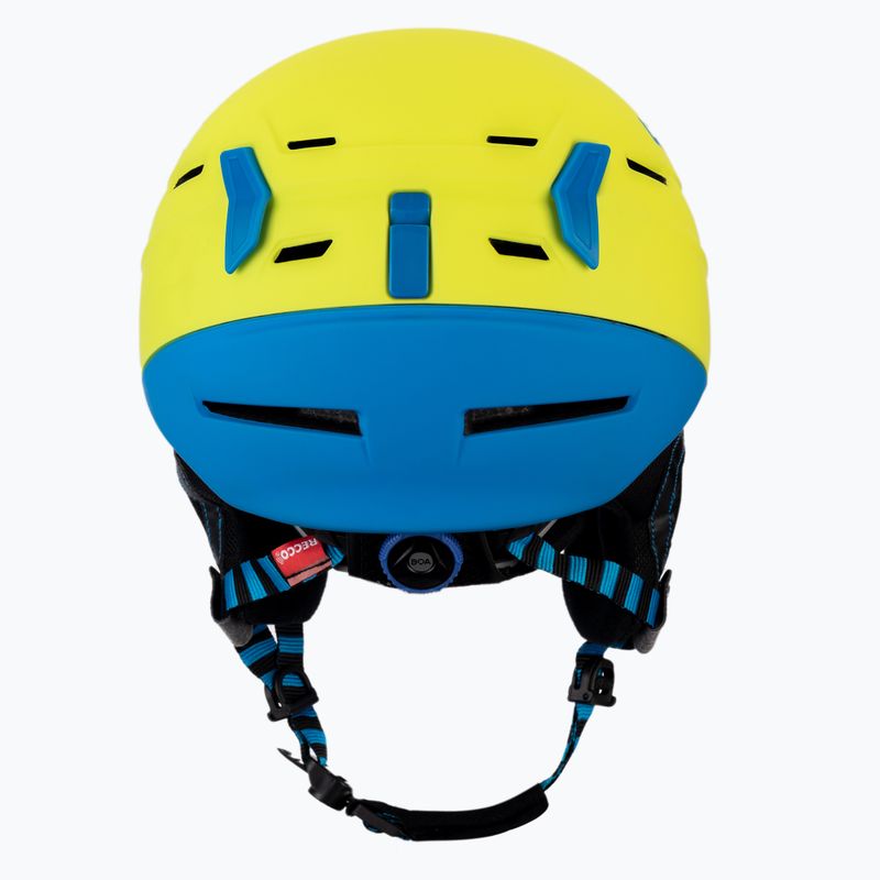 Kask narciarski UVEX P.8000 tour lime/blue mat 3