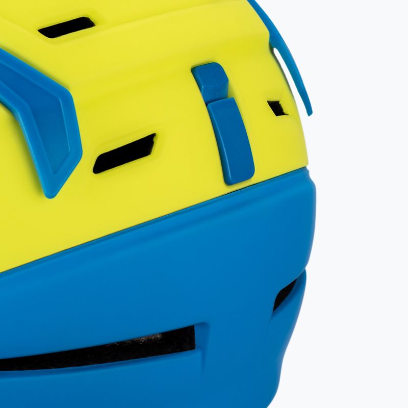 Kask narciarski UVEX P.8000 tour lime/blue mat 7
