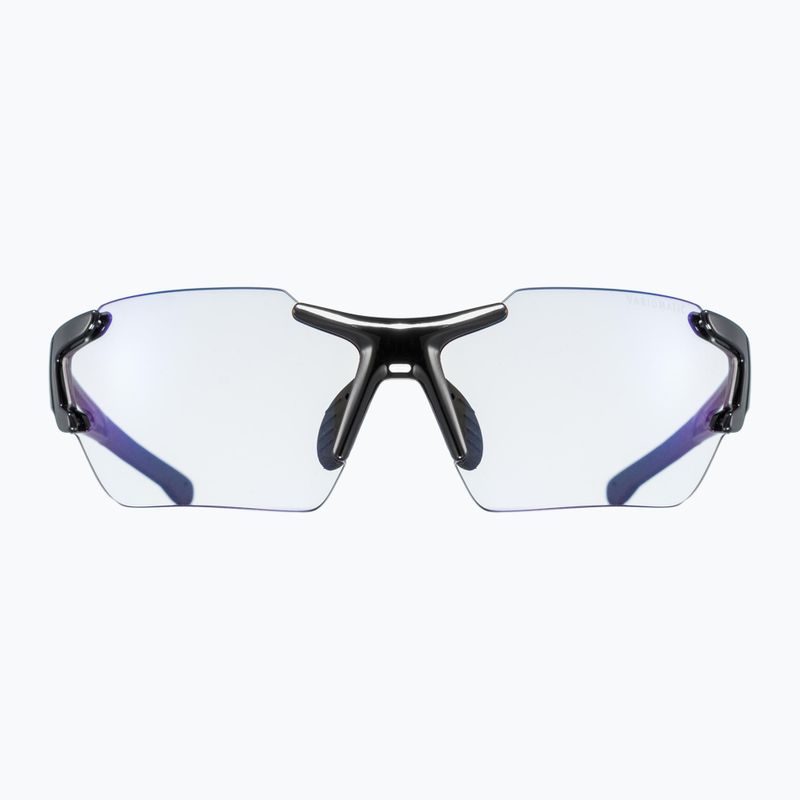 Okulary przeciwsłoneczne UVEX Sportstyle 803 Race Small V  black/litemirror blue 6