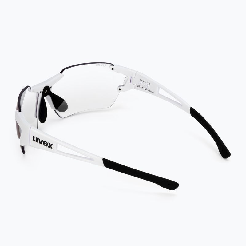 Okulary przeciwsłoneczne UVEX Sportstyle 803 Race Small V  white/litemirror blue 2