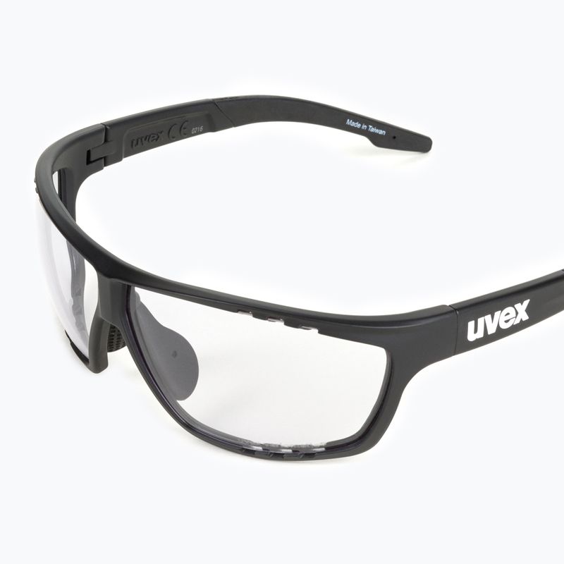 Okulary przeciwsłoneczne UVEX Sportstyle 706 V  black matt/variomatic smoke 5