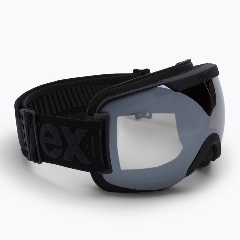 Gogle narciarskie UVEX Downhill 2000 FM black matt/mirror silver/clear