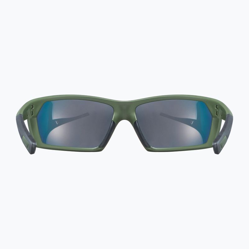 Okulary przeciwsłoneczne UVEX Sportstyle 225 olive green mat/mirror silver 9