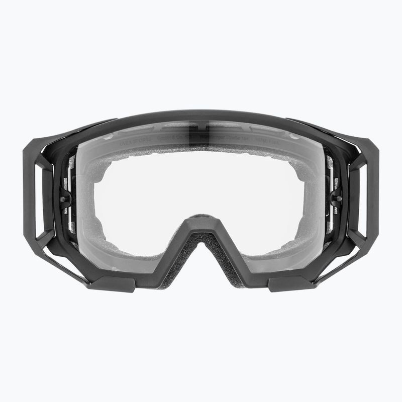 Gogle rowerowe UVEX Athletic black matte/clear 8