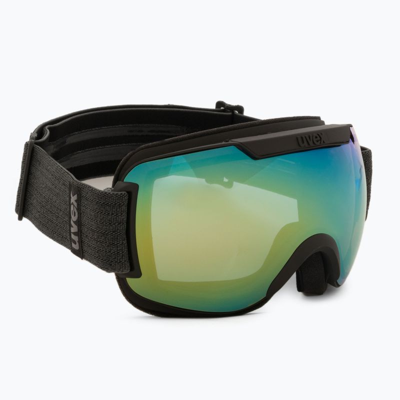 Gogle narciarskie UVEX Downhill 2000 FM black matt/mirror orange blue