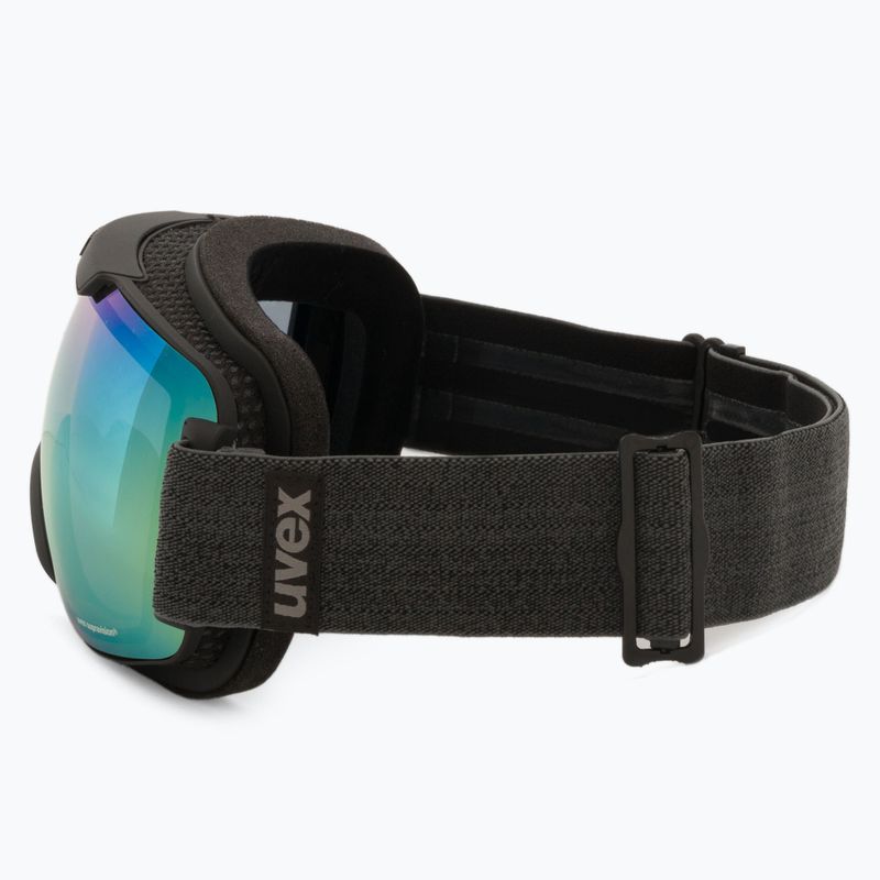 Gogle narciarskie UVEX Downhill 2000 FM black matt/mirror orange blue 4