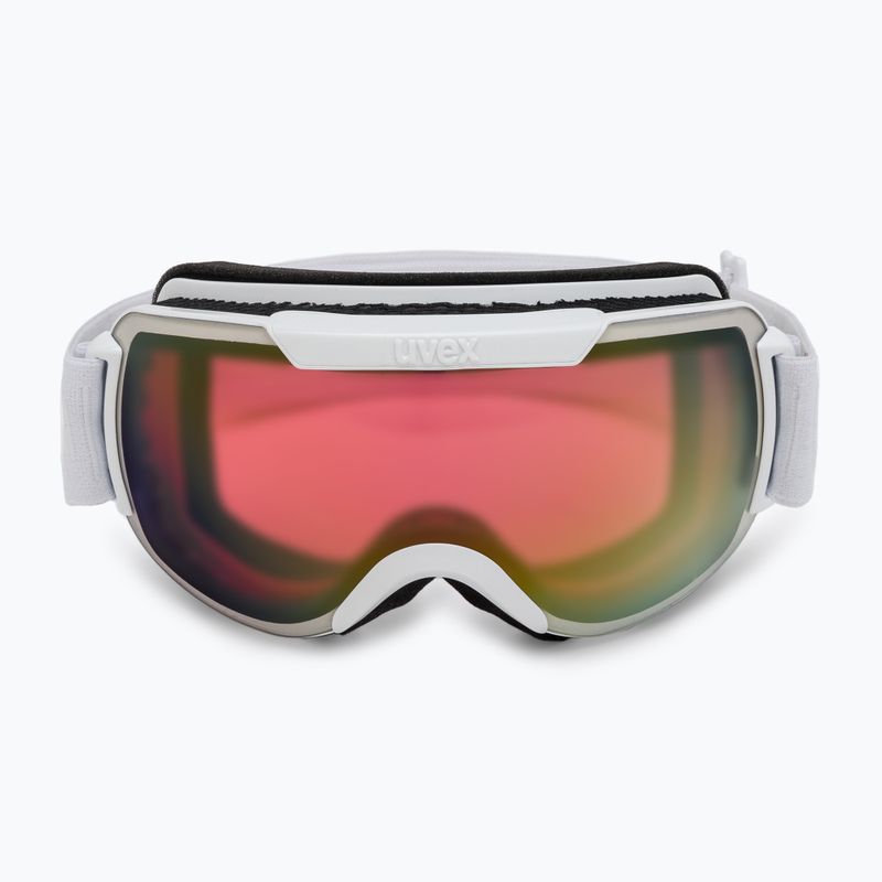 Gogle narciarskie UVEX Downhill 2000 FM white/mirror pink rose 2